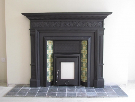 Restored Cast Iron Fireplace
