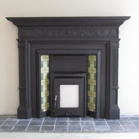 Restored Cast Iron Fireplace