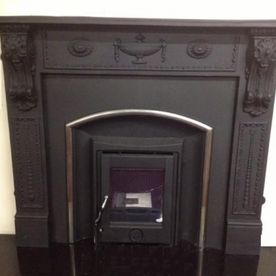Victorian Cast Iron Fireplace